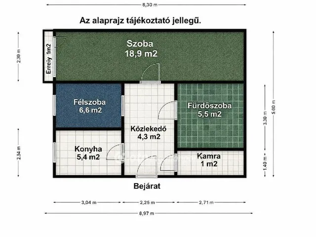 Eladó lakás Mosonmagyaróvár 42 nm