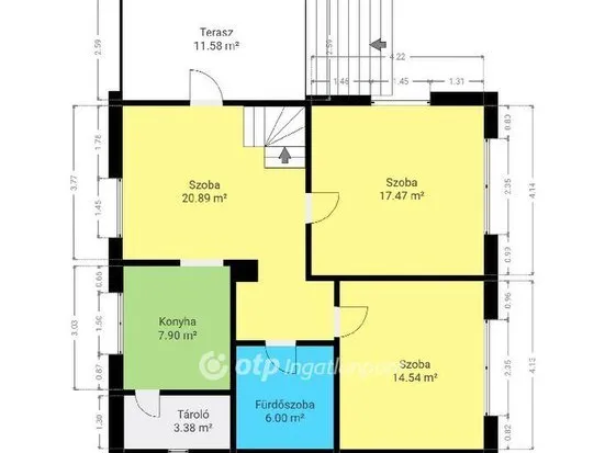 Eladó ház Külsővat 195 nm