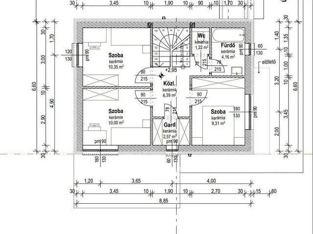 Eladó ház Máriakálnok 90 nm