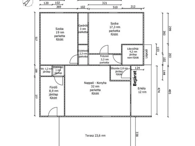 Eladó ház Győr, Szabadhegy 169 nm