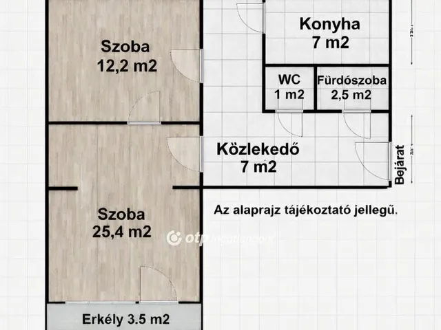 Eladó lakás Győr, Nádorváros 55 nm