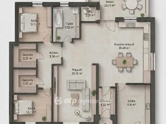 Eladó ház Mosonmagyaróvár, Városközpont 130 nm
