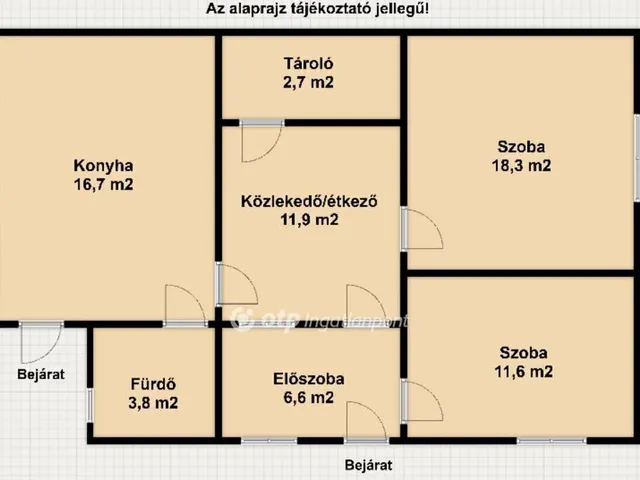 Eladó ház Kóny 72 nm