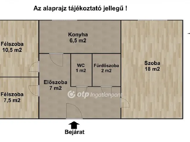 Eladó lakás Győr 53 nm