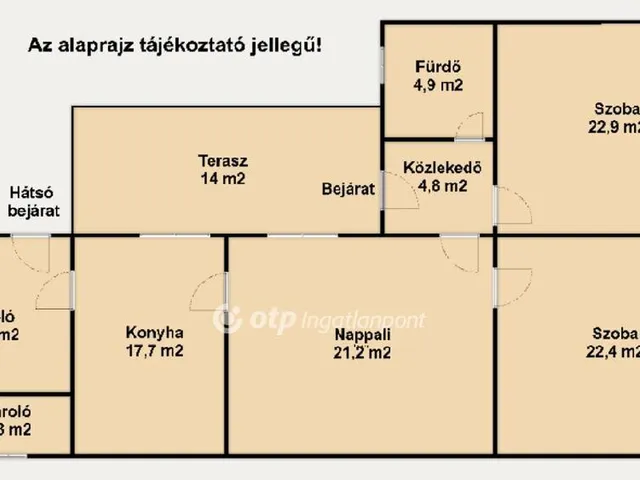 Eladó ház Kóny 112 nm