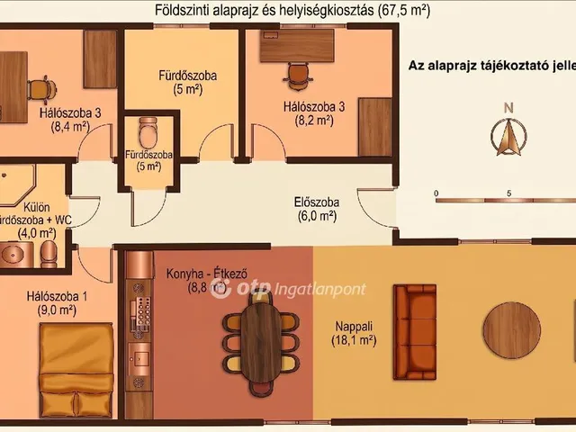 Eladó ház Ács 85 nm