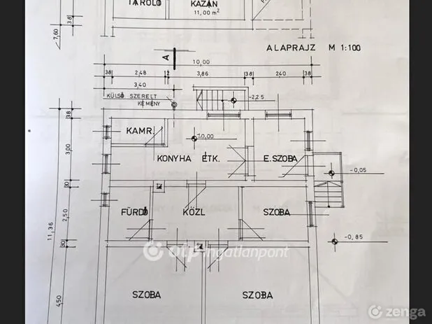 Eladó ház Bársonyos 90 nm