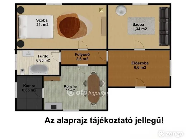 Eladó ház Gönyű 65 nm
