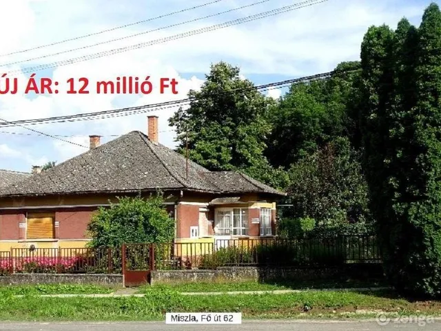 Eladó ház Miszla, Bikádi út 62 100 nm