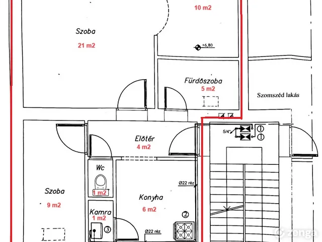 Eladó lakás Vác, Deákvár 62 nm