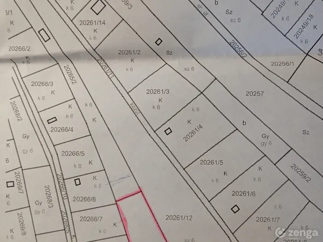 Eladó telek Vác 2800 nm