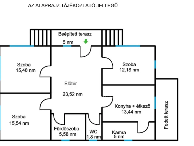 Eladó ház Kálló 130 nm