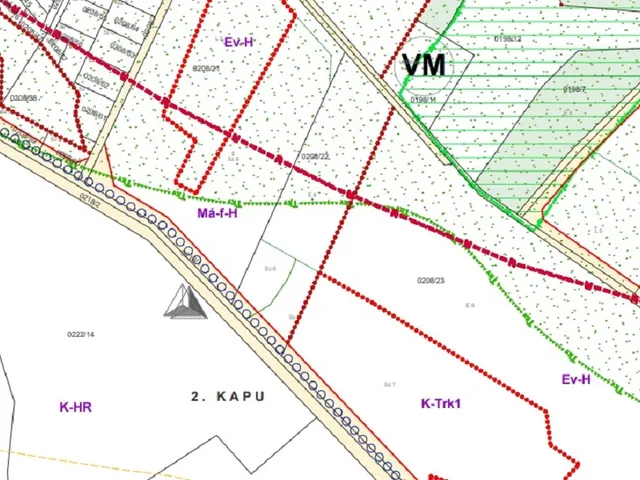 Eladó telek Mogyoród 67183 nm