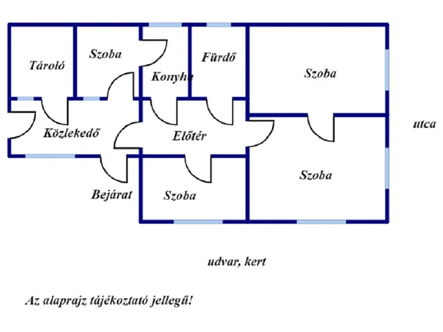 Eladó ház Kálló 70 nm