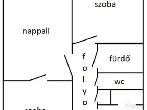Eladó lakás Komárom 54 nm