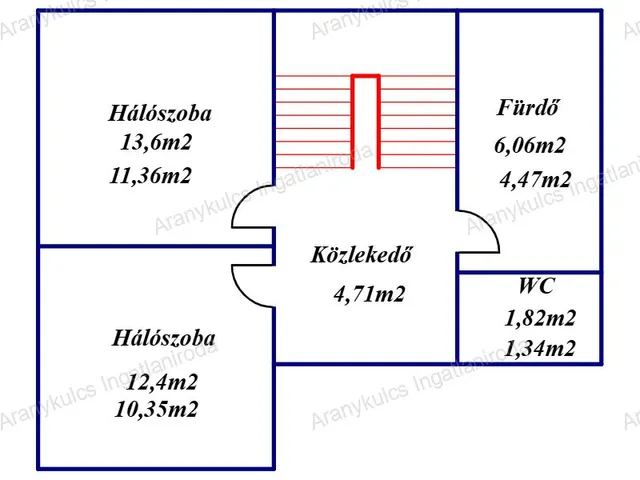 Eladó lakás Békéscsaba, Belváros, Vécsey utca 102 nm
