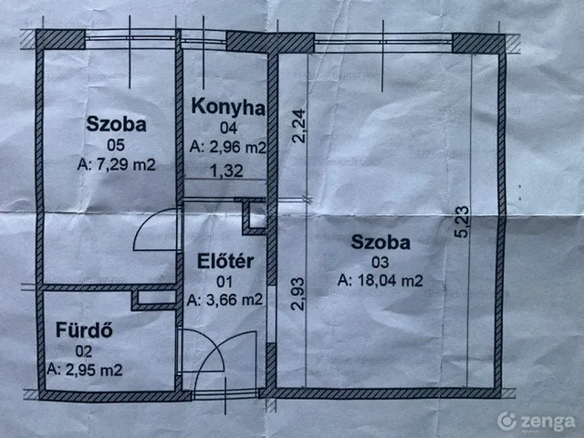 Eladó lakás Budapest IV. kerület, Újpest 35 nm