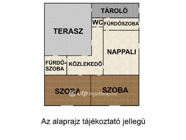 Eladó ház Tiszadada 72 nm