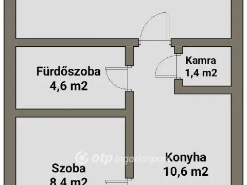 Eladó lakás Kisvárda 45 nm