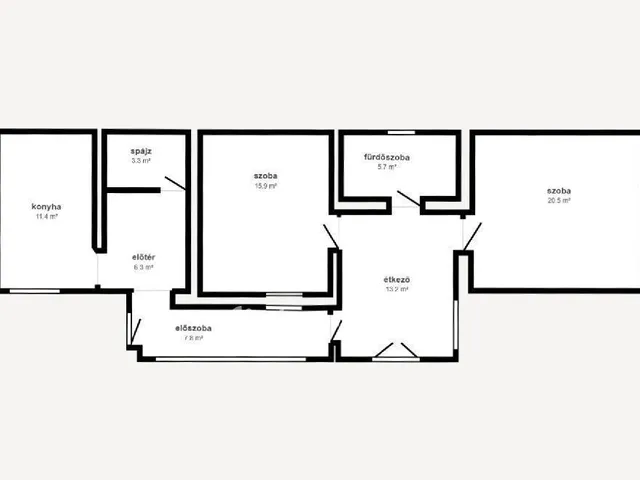 Eladó ház Vasmegyer 81 nm