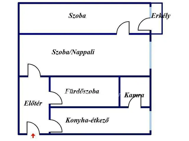 Eladó lakás Nyíregyháza 43 nm