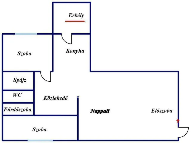 Eladó lakás Nyíregyháza 64 nm