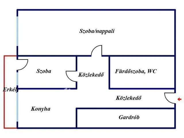 Eladó lakás Nyíregyháza 42 nm