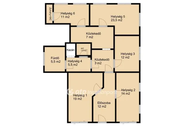 Eladó kereskedelmi és ipari ingatlan Nyíregyháza 110 nm