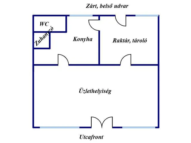 Eladó kereskedelmi és ipari ingatlan Nyíregyháza 50 nm