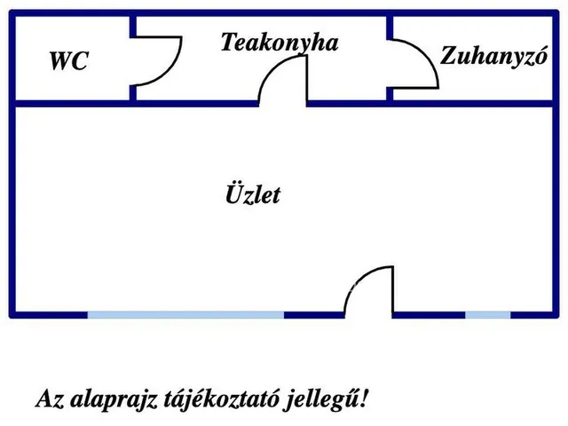 Eladó kereskedelmi és ipari ingatlan Nyíregyháza 30 nm