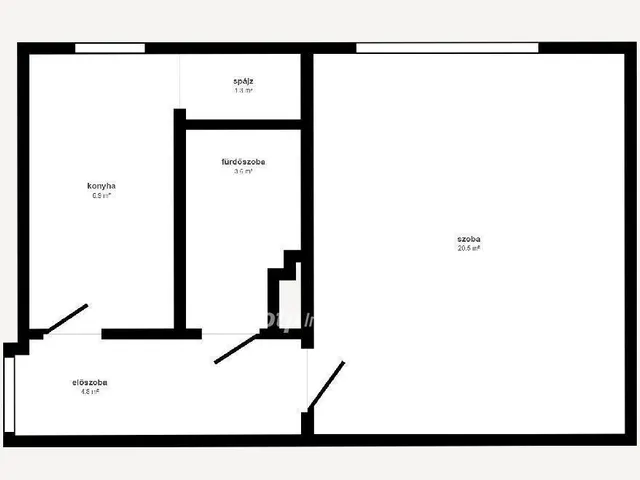 Eladó lakás Nyíregyháza 37 nm