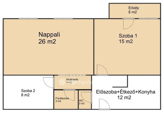 Eladó lakás Nyíregyháza 69 nm