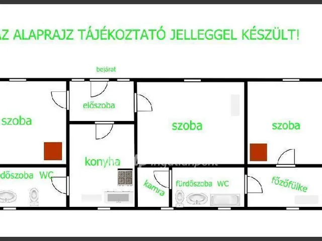 Eladó ház Tiszavasvári 108 nm