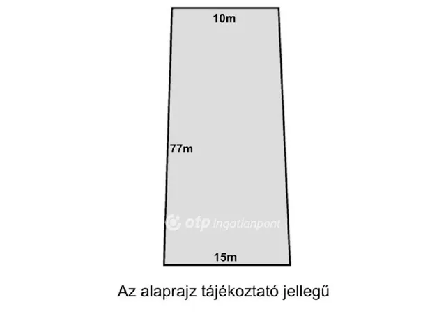 Eladó telek Nyíregyháza 943 nm