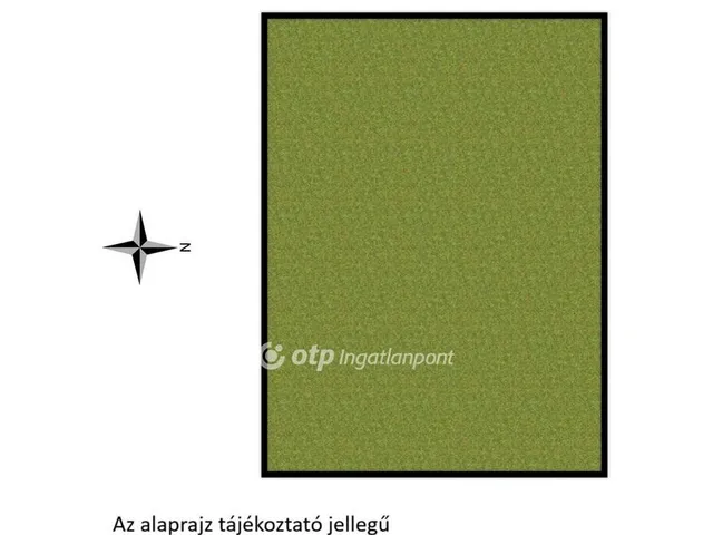 Eladó telek Nyíregyháza, Sóstóhegy 1275 nm