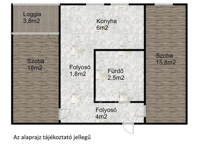 Eladó lakás Nyíregyháza 51 nm