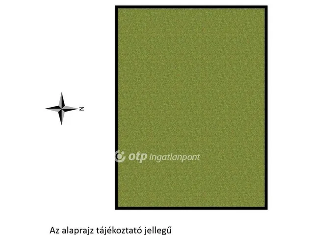 Eladó telek Nyíregyháza, Sóstóhegy 1275 nm