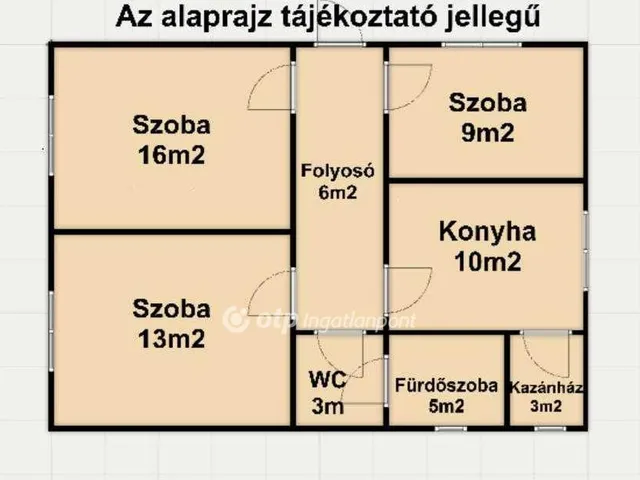 Eladó ház Kisvárda 65 nm