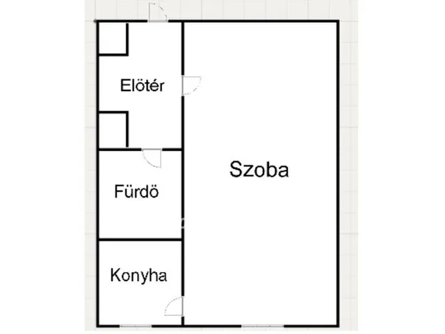 Eladó lakás Nyíregyháza 30 nm