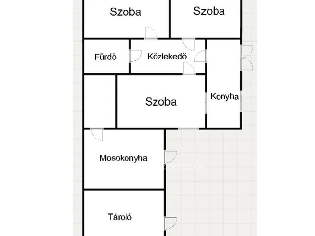 Eladó ház Tiszakanyár 96 nm