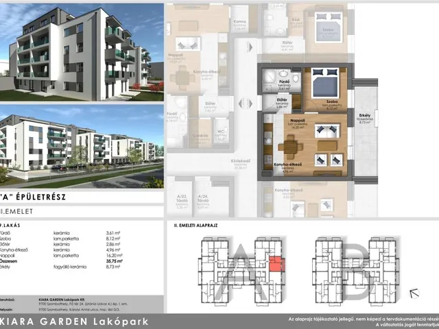 Eladó lakás Szombathely, Joskar-Ola-lakótelep 36 nm