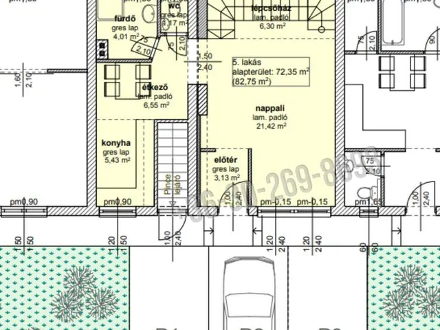 Eladó lakás Hajdúböszörmény 82 nm