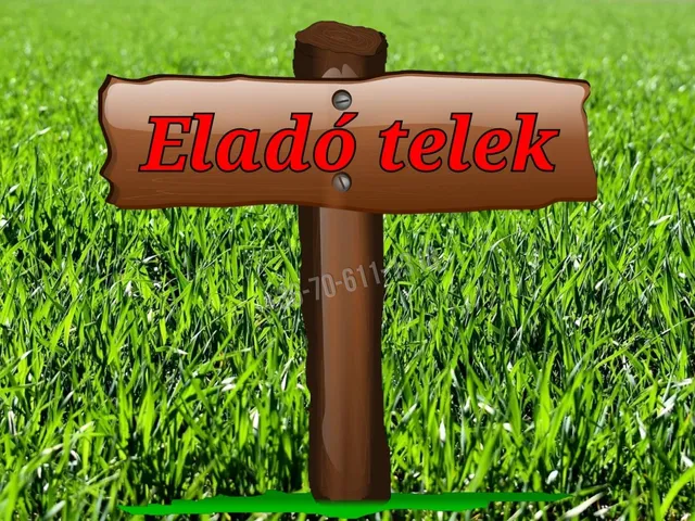 Eladó telek Hajdúböszörmény, Bodaszőlő 610 nm