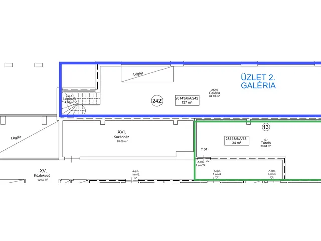 Eladó kereskedelmi és ipari ingatlan Budapest XIII. kerület, Lehel utca 27. 171 nm