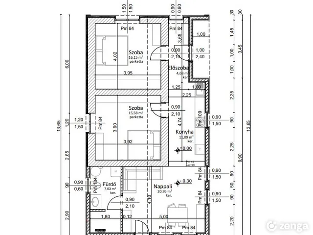 Eladó ház Bánk, Kazinczy Ferenc 76 nm