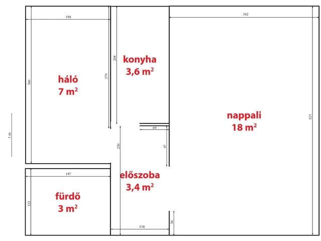 Eladó lakás Budapest XXI. kerület 35 nm