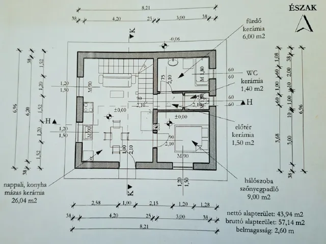 Eladó ház Karád, Szabadság utca 88 nm