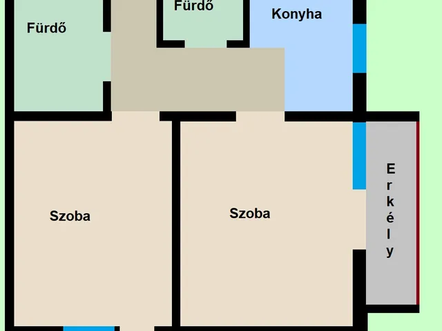 Eladó lakás Budapest XIV. kerület 60 nm