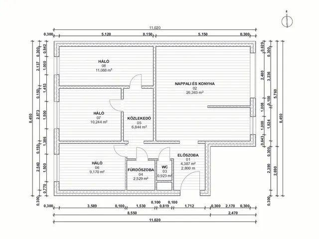 Eladó lakás Budapest III. kerület, Amfiteátrum u. 73 nm