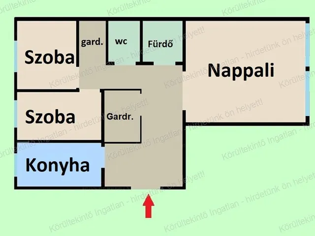 Eladó lakás Budapest III. kerület, Hollós Korvin Lajos utca 57 nm